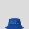 Sombrero de pescador con logotipo tejido