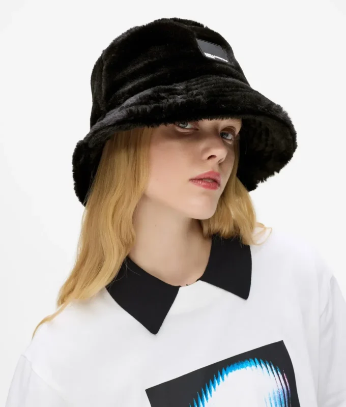Sombrero de pescador de piel sintética