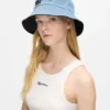 Sombrero de pescador reversible de denim