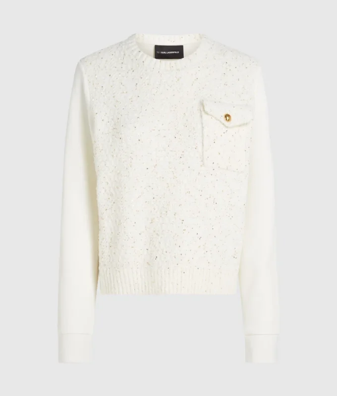 Sudadera bouclé