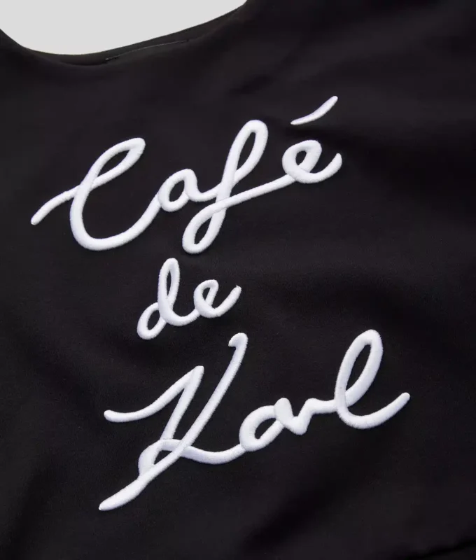 SUDADERA CAFÉ DE KARL PARA NIÑA