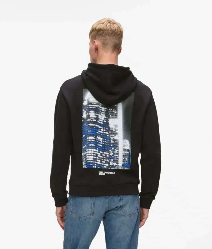 Sudadera con capucha Cityscape