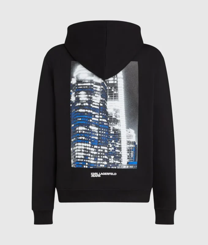 Sudadera con capucha Cityscape