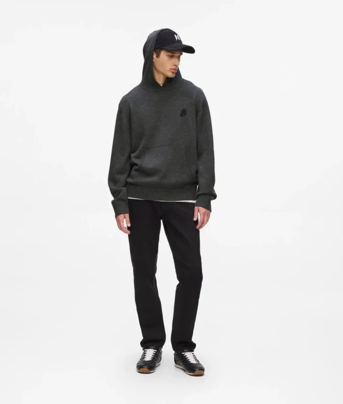 Sudadera con capucha de punto Kameo