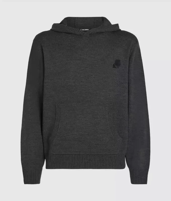 Sudadera con capucha de punto Kameo