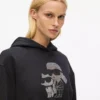 Sudadera con capucha Ikon con pedrería