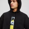 SUDADERA CON CAPUCHA KARL PRINT