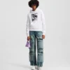 SUDADERA CON CAPUCHA KARL PRINT
