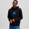 SUDADERA CON CAPUCHA KLJ BOX LOGO