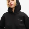 Sudadera con capucha y cinta con logotipo