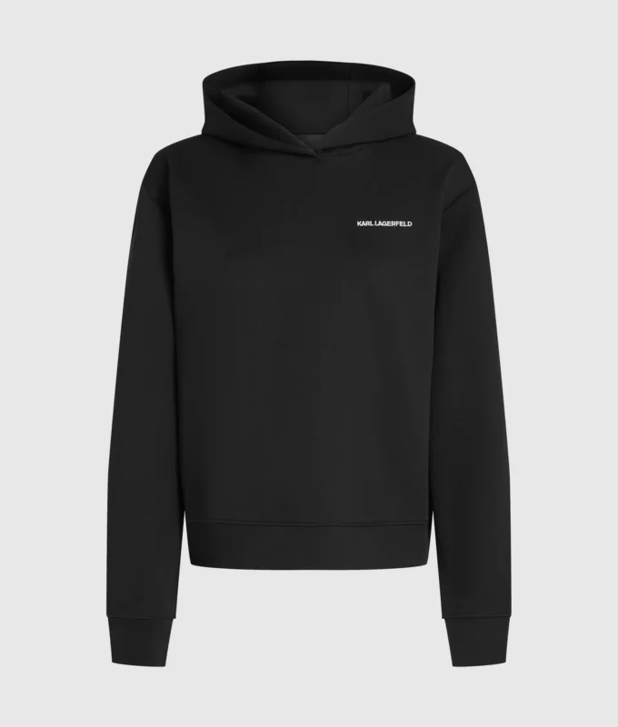 Sudadera con capucha y cinta con logotipo