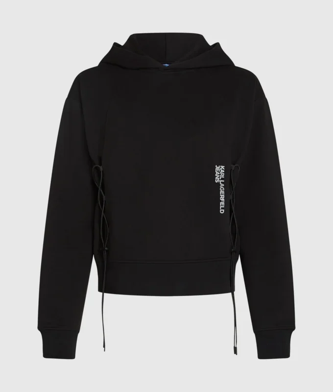 Sudadera con capucha y cordón