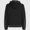 Sudadera con capucha y costuras en contraste