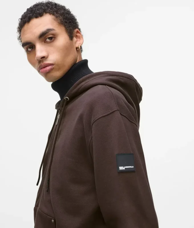 Sudadera con capucha y cremallera