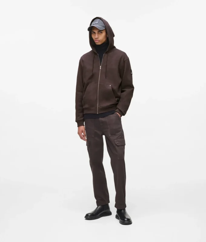 Sudadera con capucha y cremallera