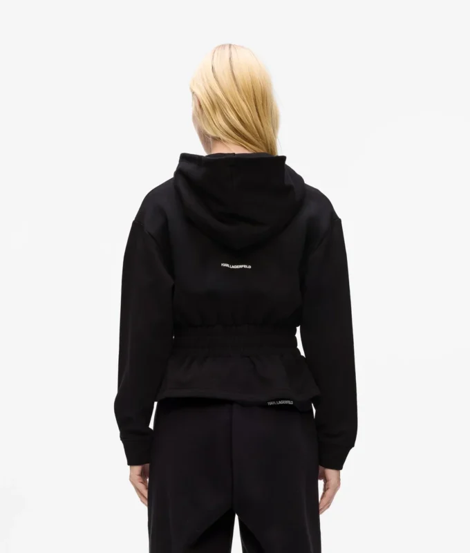 Sudadera con capucha y cremallera ajustada Ikon