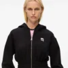 Sudadera con capucha y cremallera ajustada Ikon