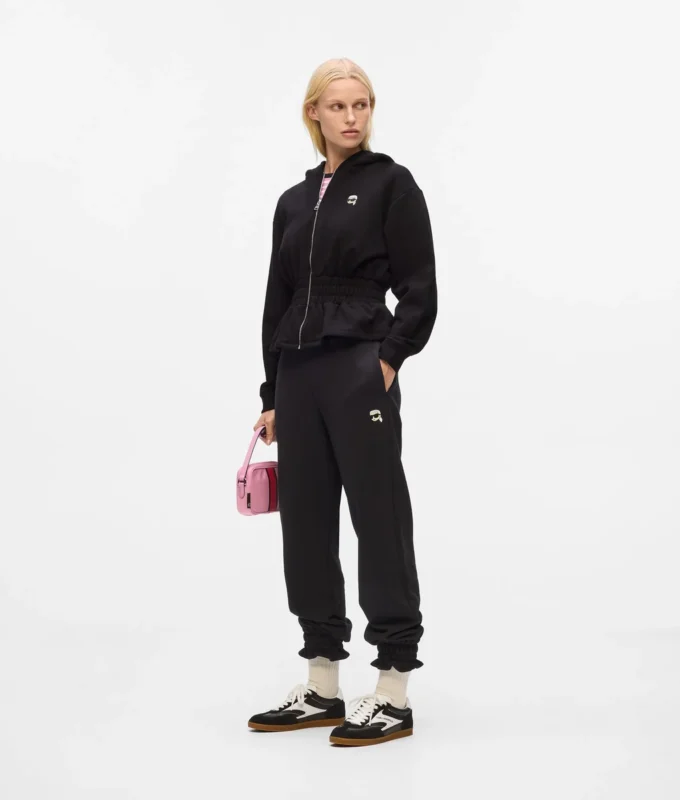 Sudadera con capucha y cremallera ajustada Ikon