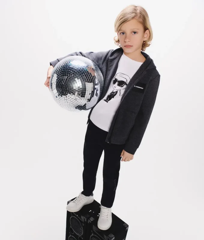 Sudadera con capucha y cremallera Ikon para niño