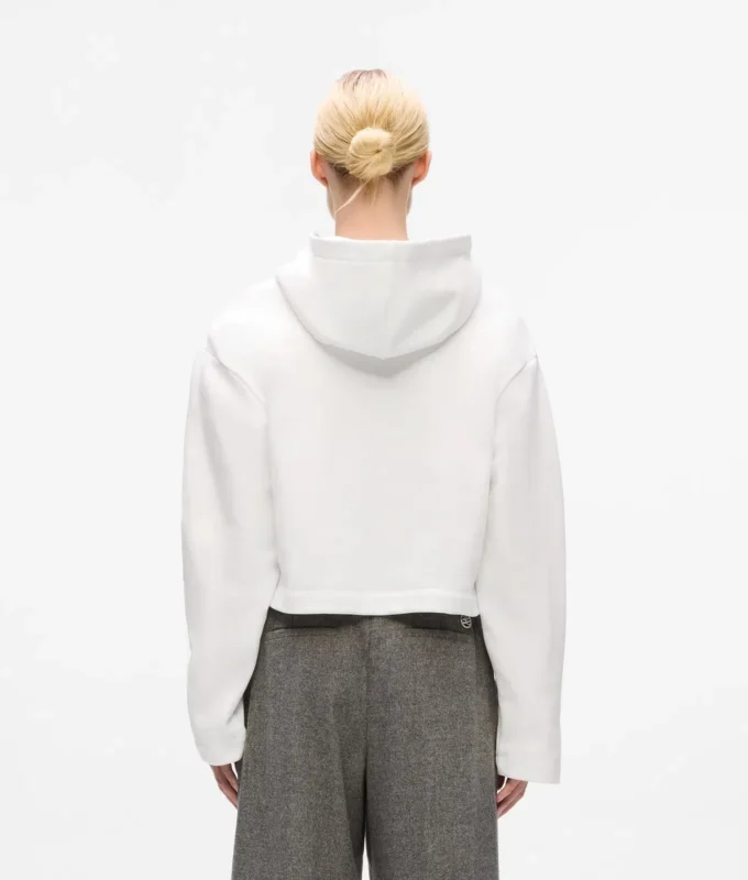 Sudadera con capucha y dobladillo Signature
