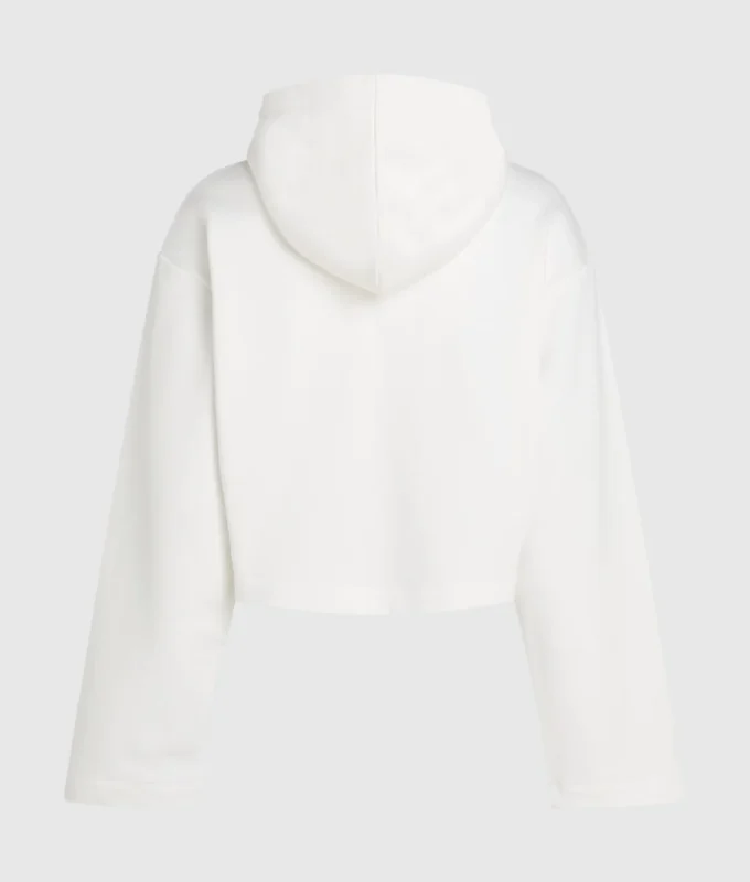 Sudadera con capucha y dobladillo Signature