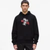 Sudadera con capucha y estampado Ikon
