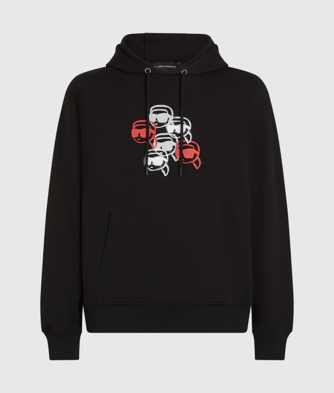 Sudadera con capucha y estampado Ikon