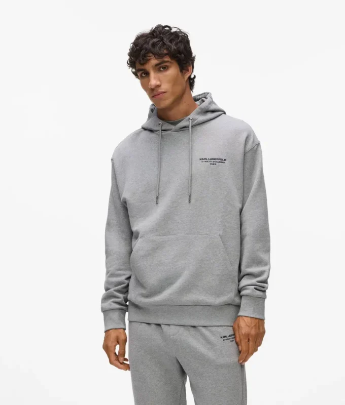 Sudadera con capucha y logo