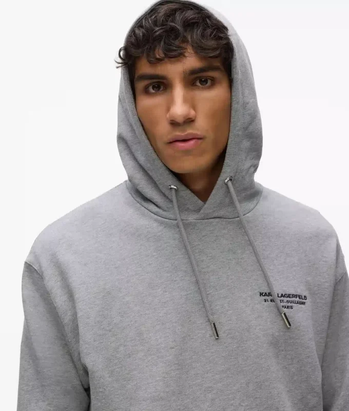 Sudadera con capucha y logo