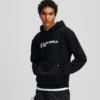 SUDADERA CON CAPUCHA Y LOGOTIPO