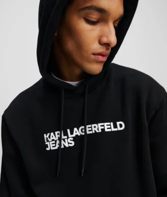 SUDADERA CON CAPUCHA Y LOGOTIPO
