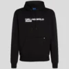 SUDADERA CON CAPUCHA Y LOGOTIPO
