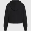 Sudadera con capucha y monograma con tachuelas