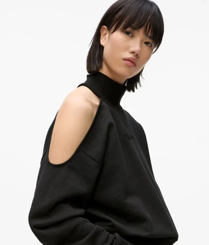 Sudadera con corte