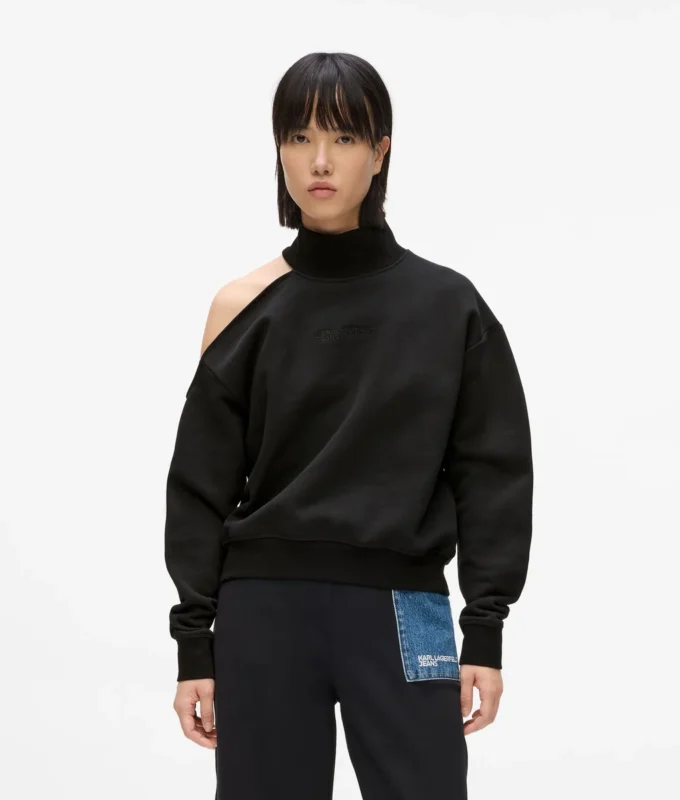 Sudadera con corte