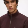 Sudadera con cremallera de un cuarto