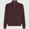 Sudadera con cremallera de un cuarto