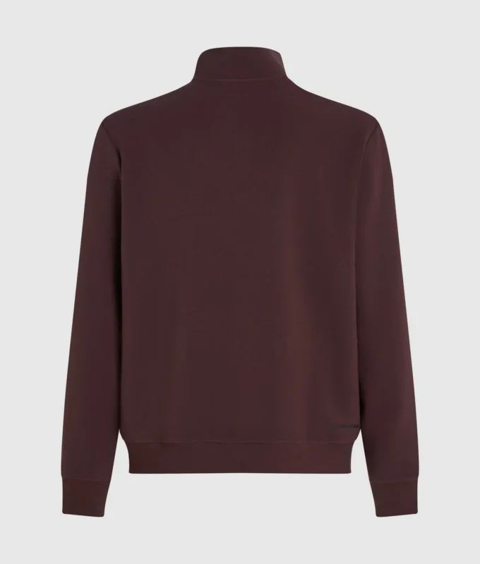 Sudadera con cremallera de un cuarto