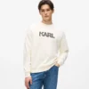 Sudadera con cuello redondo y logotipo