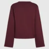 Sudadera con dobladillo característico