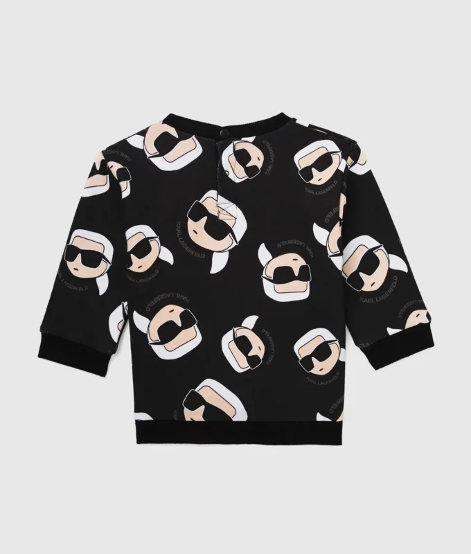 Sudadera con estampado integral Baby Ikon