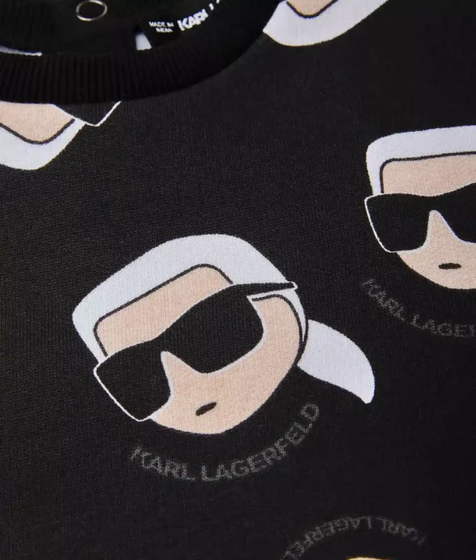 Sudadera con estampado integral Baby Ikon