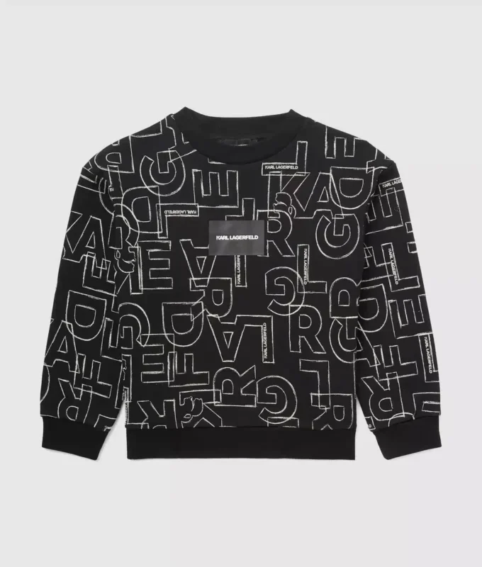 Sudadera con estampado integral para niño