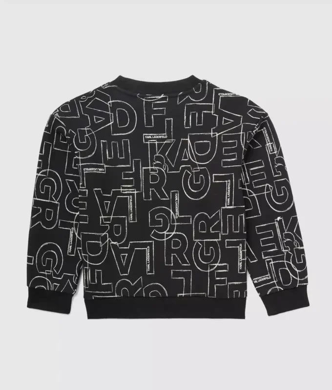 Sudadera con estampado integral para niño
