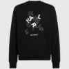 Sudadera con letras del logotipo