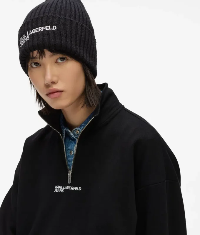 Sudadera con media cremallera