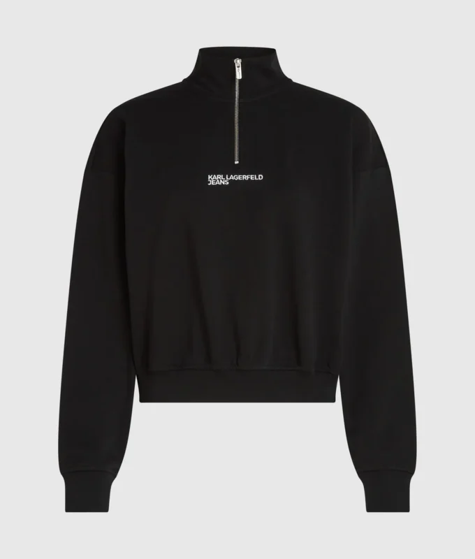 Sudadera con media cremallera
