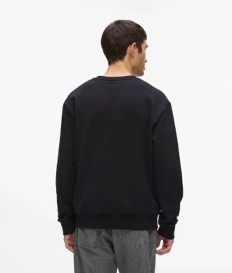 Sudadera con monograma de lentejuelas