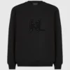 Sudadera con monograma de lentejuelas