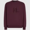 Sudadera con monograma de lentejuelas